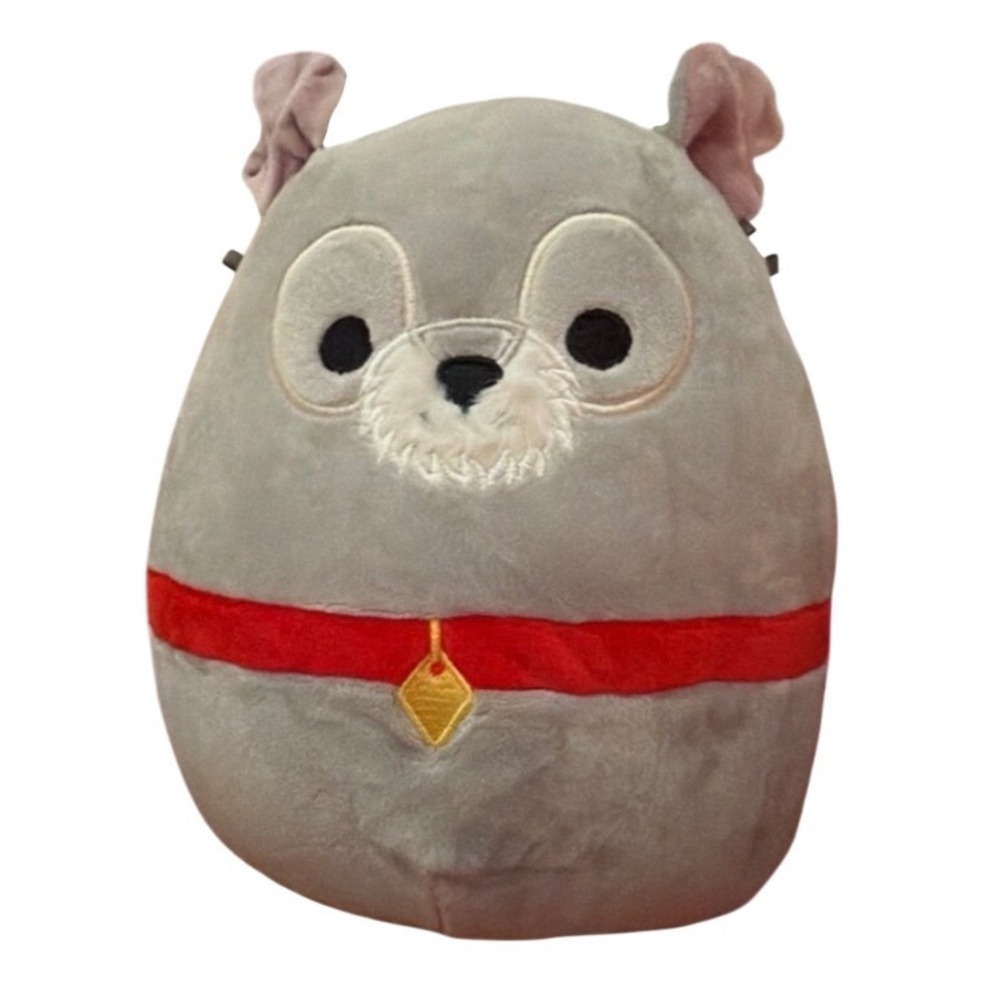 Squishmallows‎ Tramp Plush Kids Grey Excellent Disney Lady and the Tramp Dog